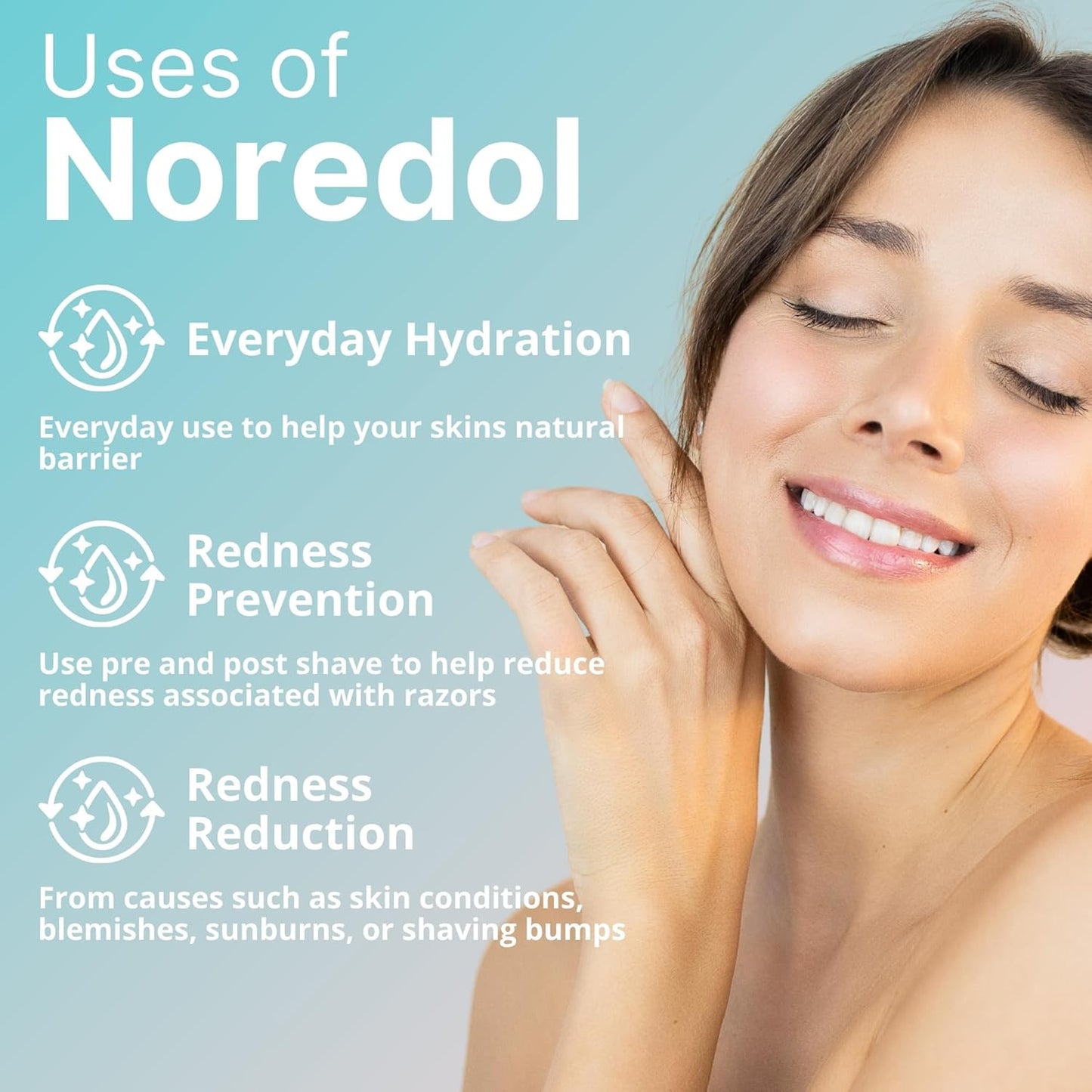 Skin Care Gel - Redness Relief Moisturizer for Dry Skin - Rosacea Treatment for Face - Soothes Prone Skin and Irritation - Fragrance Free 1 oz-FemmiqueWomen