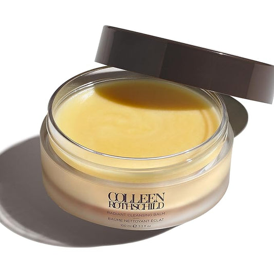 COLLEEN ROTHSCHILD Radiant Cleansing Balm | Deeply Cleanses, Soothes & Removes Makeup & Impurities | Restores Luminosity | Calms & Decongests | Combats Dehydration (3.3 fl oz)-FemmiqueWomen