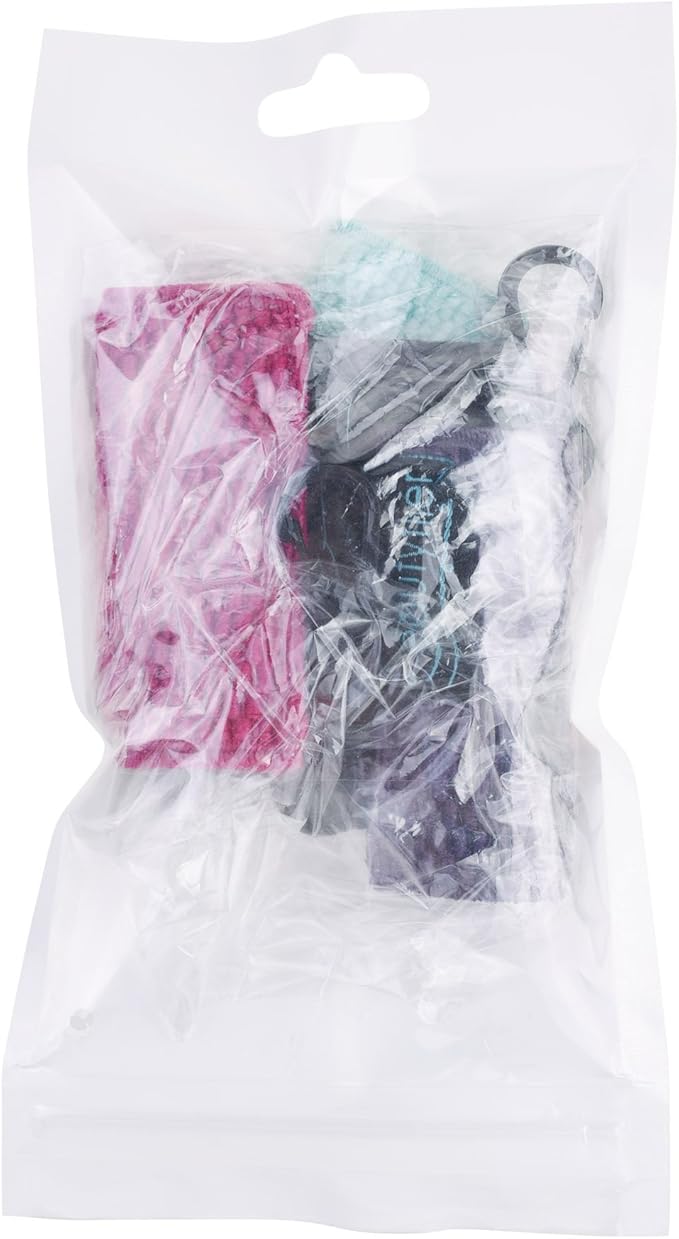 Beautyflier Cute Elastic Lip Balm Holder Keychain, Lipstick Sleeve Chapstick Sleeve Holder for Burts Bees Chapstick-FemmiqueWomen