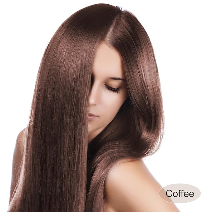 Hair Dye Shampoo, Gray Hair Coverage Dye Shampoo, Hair Color Shampoo for All Hair Types, Champu Para Canas, Suitable for Home and Salon (Coffee)-FemmiqueWomen