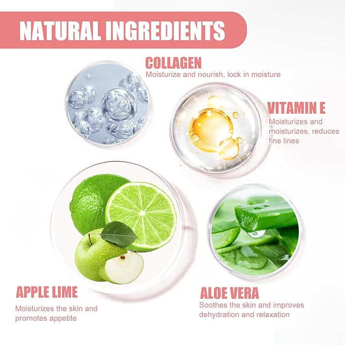 Bee Lip Balm Honey Pot,3 PCS Strawberry&Honey&Apple Lime Lip Sleeping Mask,Hydrating Prevention Dry and Cracked Lip Scrubs Exfoliator Lip Care,Moisturizing Lip Mask Overnight Reduces Lip Lines-FemmiqueWomen