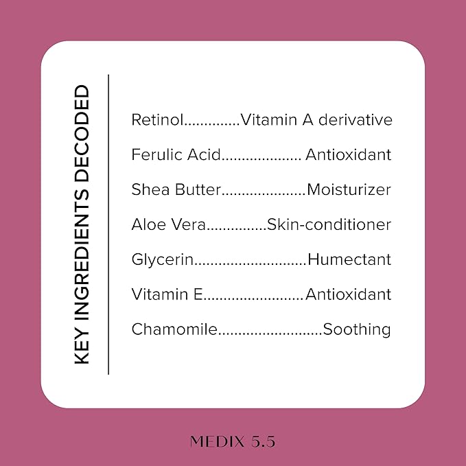 Medix 5.5 Retinol Body Lotion Firming Moisturizer | Crepey Skincare Treatment | Retinol Body Cream | Anti Aging Firming Cream For Women Targets Look Of Crepe Skin, Wrinkles, & Sagging Skin, 2-Pack-FemmiqueWomen