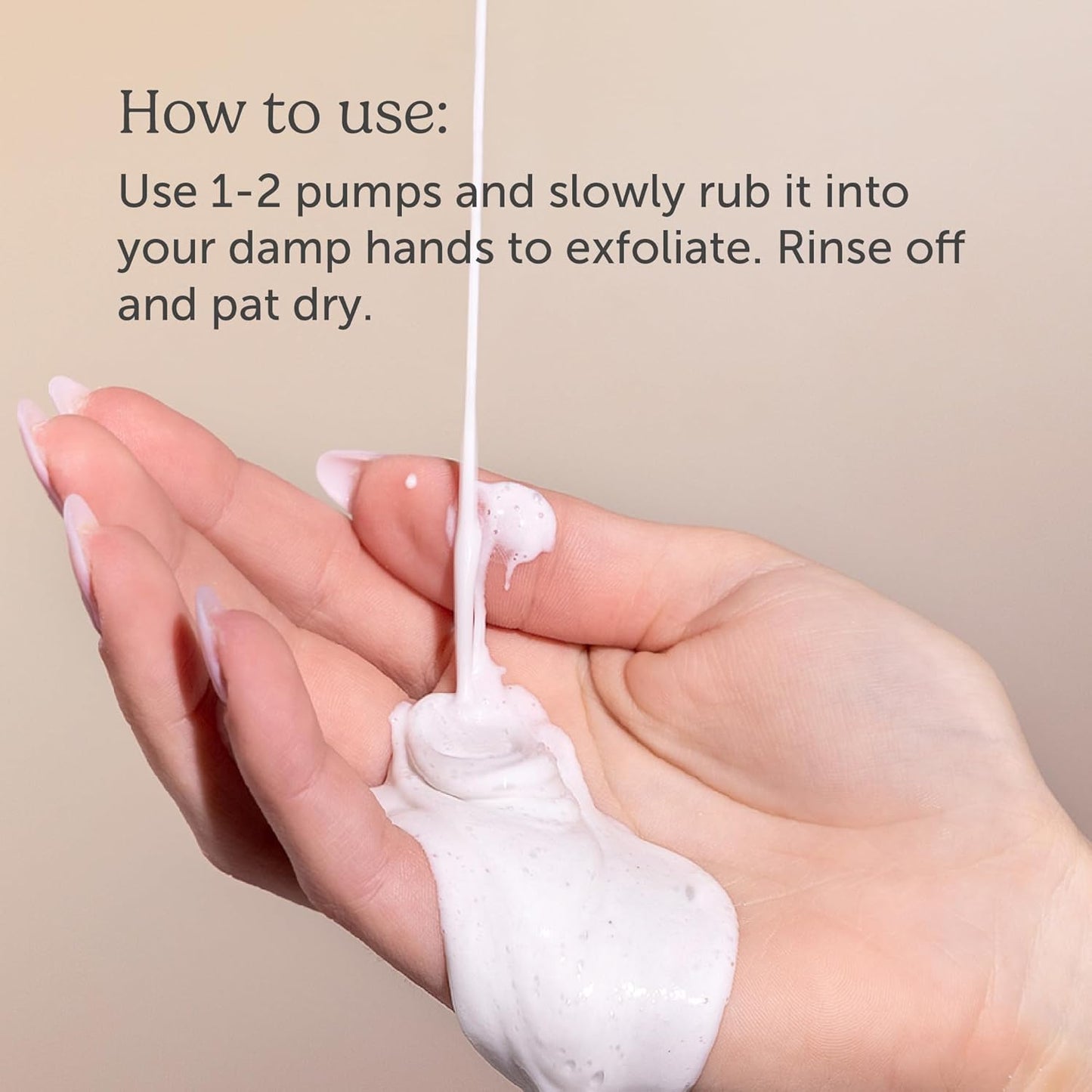 Nectar Life Exfoliating & Moisturizing Hand Wash, Volcanic Pumice for Hand Scrub, Shea Butter Softens Hands, Clean Vegan Ingredients, Fruit Smoothie Scent-FemmiqueWomen