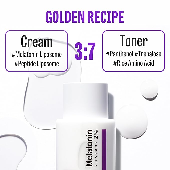 Time Return Melatonin Cream Toner | Highly Moisturizing Facial Toner for Sensitive Skin | Clarifying & Calming Toner for Face | Hydrating Toner for Face | Toner Cream Skin Toner (6.76 fl oz)-FemmiqueWomen