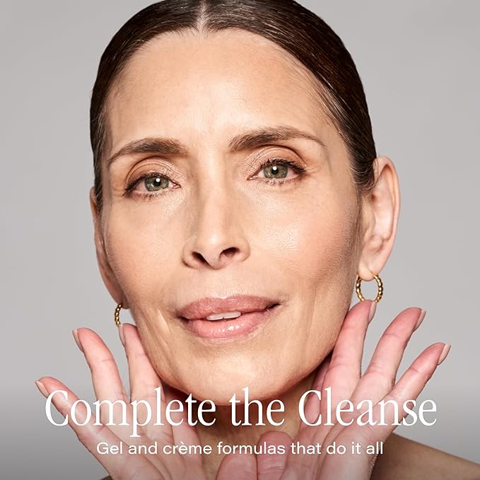 SKINN Day & Night Face Wash for Women & Men - Refreshing Green Tea & Mint Infusion, Nourishing Olive & Enzyme Formula - Complete AM/PM Cleanser Set for Hydrated-FemmiqueWomen