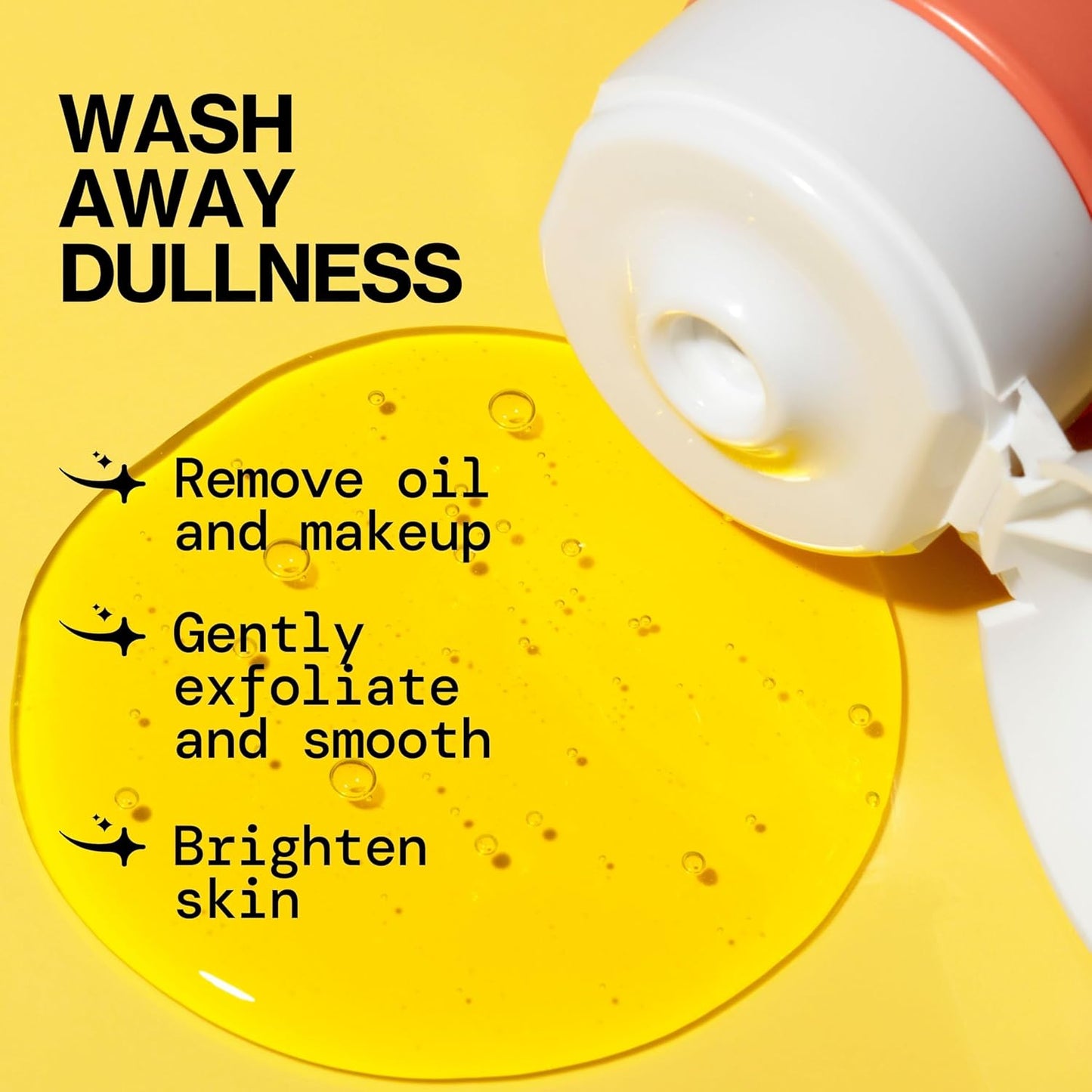 Pacifica Glow Baby Brightening Facial Cleanser 5oz – Vitamin C & Glycolic Acid (AHA) Face Wash for Radiance – Daily Cleanser for Anti-Aging Exfoliating for Smooth, Even Glowing Skin Vegan Clean Beauty-FemmiqueWomen