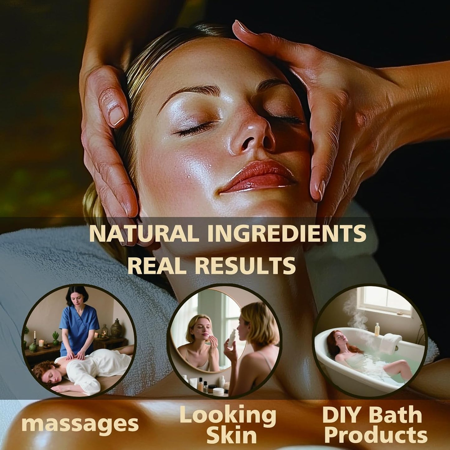 Jasmine Essential Oil-Jasmine Fragrance Oil 4.33oz (130ml)-100% Pure Natural Scent for Diffusers, Candles, Soap Making & Aromatherapy-Relaxing Home & Gift Essential Oil for Bath, Massage-FemmiqueWomen