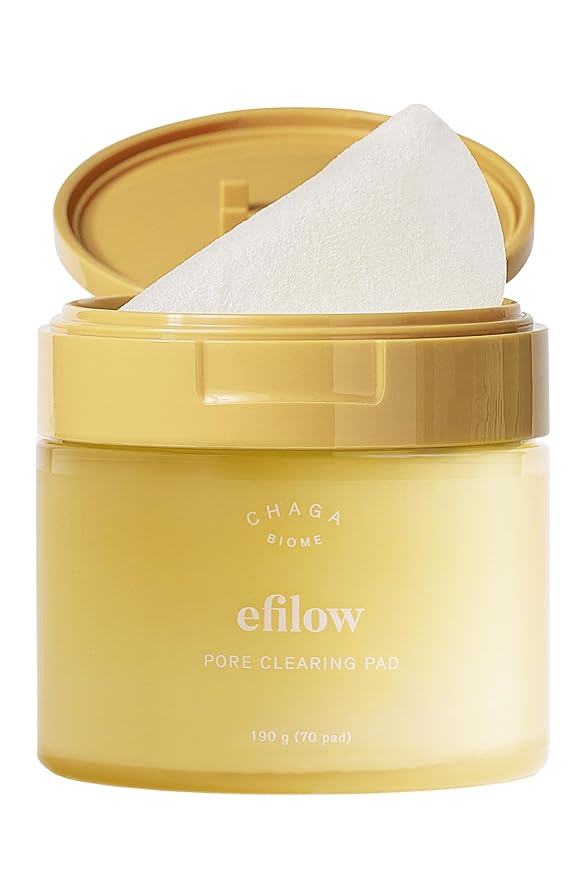 Chaga Mushroom Biome Pore Clearing Pad 70 Sheets | Pore-Smoothing Facial Cleansing Pads-FemmiqueWomen