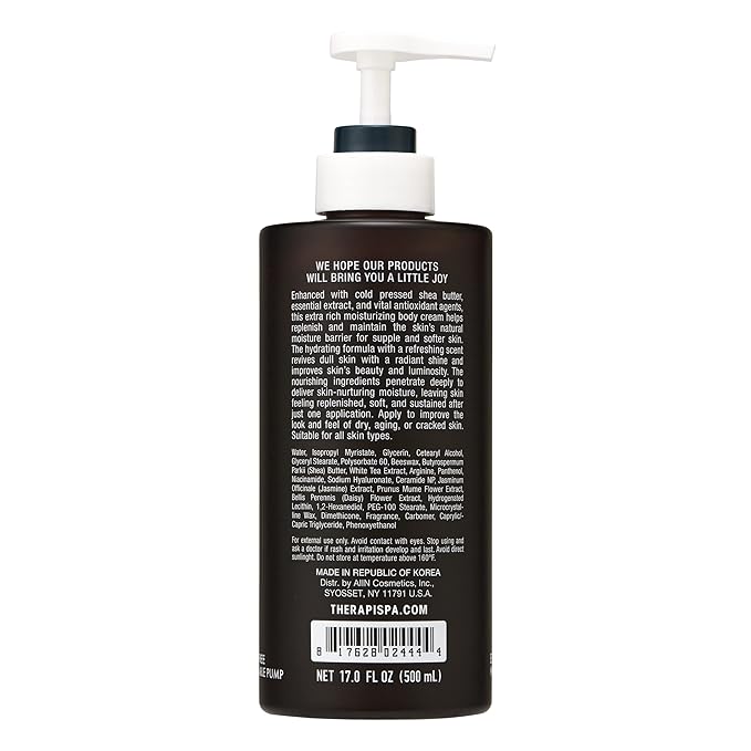 Scented Body Lotion for Women – Hydrating & Nourishing Moisturizer with Shea Butter, Ceramides & Panthenol for Dry Skin – Inclusive for Everyone (White Tea, 17.0 fl oz)-FemmiqueWomen