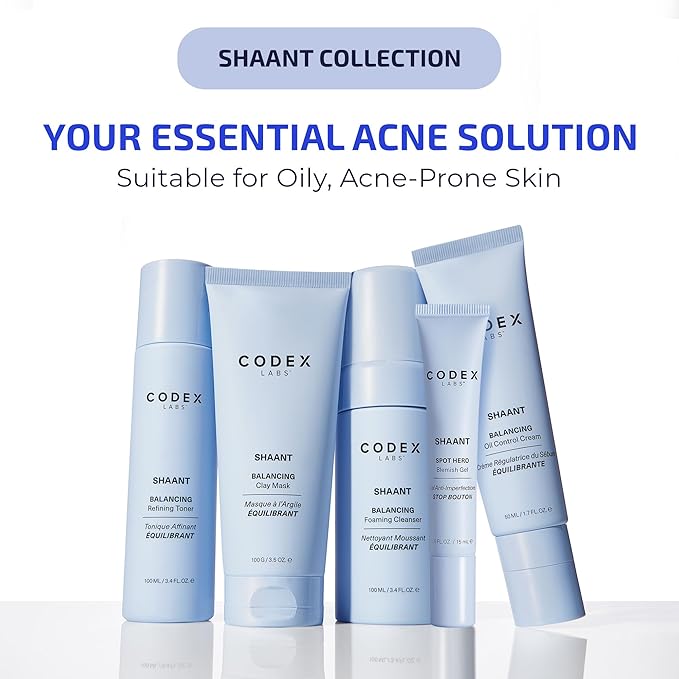 Codex Labs Shaant Refining Toner - Hydration & Pore Minimizer - for Acne Prone Skin - with 2% Gluconolactone - Cruelty-Free, Vegan Skincare (100ml)-FemmiqueWomen