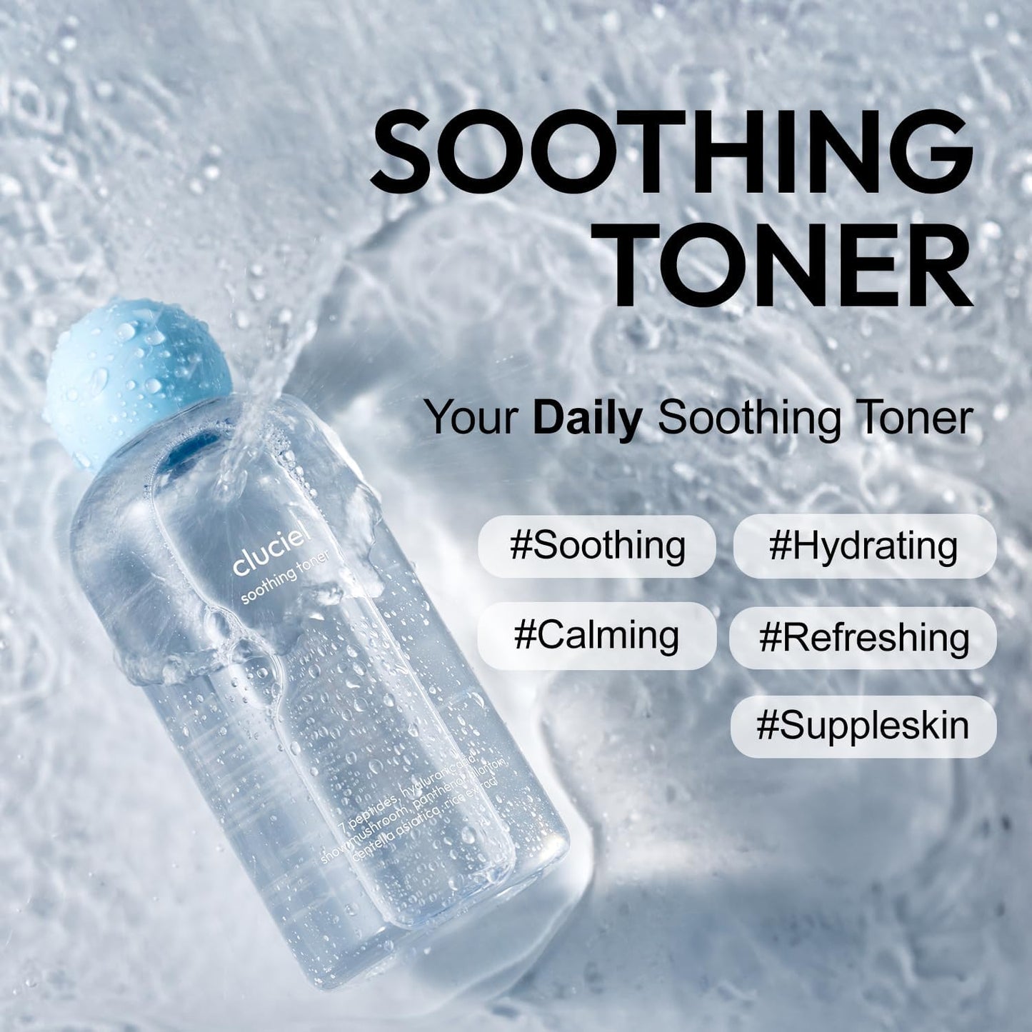 Soothing Toner I Soothing pH-Balanced Toner, Light-Weight, Calms Skin, Refreshing, Hydrating, Gentle Exfoliator, Cruelty Free (200ml / 6.76 fl.oz)-FemmiqueWomen