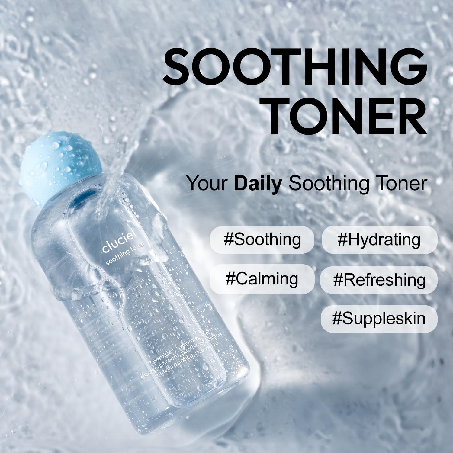 Soothing Toner I Soothing pH-Balanced Toner, Light-Weight, Calms Skin, Refreshing, Hydrating, Gentle Exfoliator, Cruelty Free (200ml / 6.76 fl.oz)-FemmiqueWomen