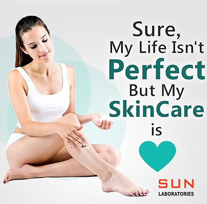 Sun Laboratories Exfoliating Mitt - Body Exfoliator Glove, Body Scrub, Body Scrubber - Deep Exfoliating Gloves for Dead Skin Removal, Self Tan Eraser, Pre Tan Exfoliator