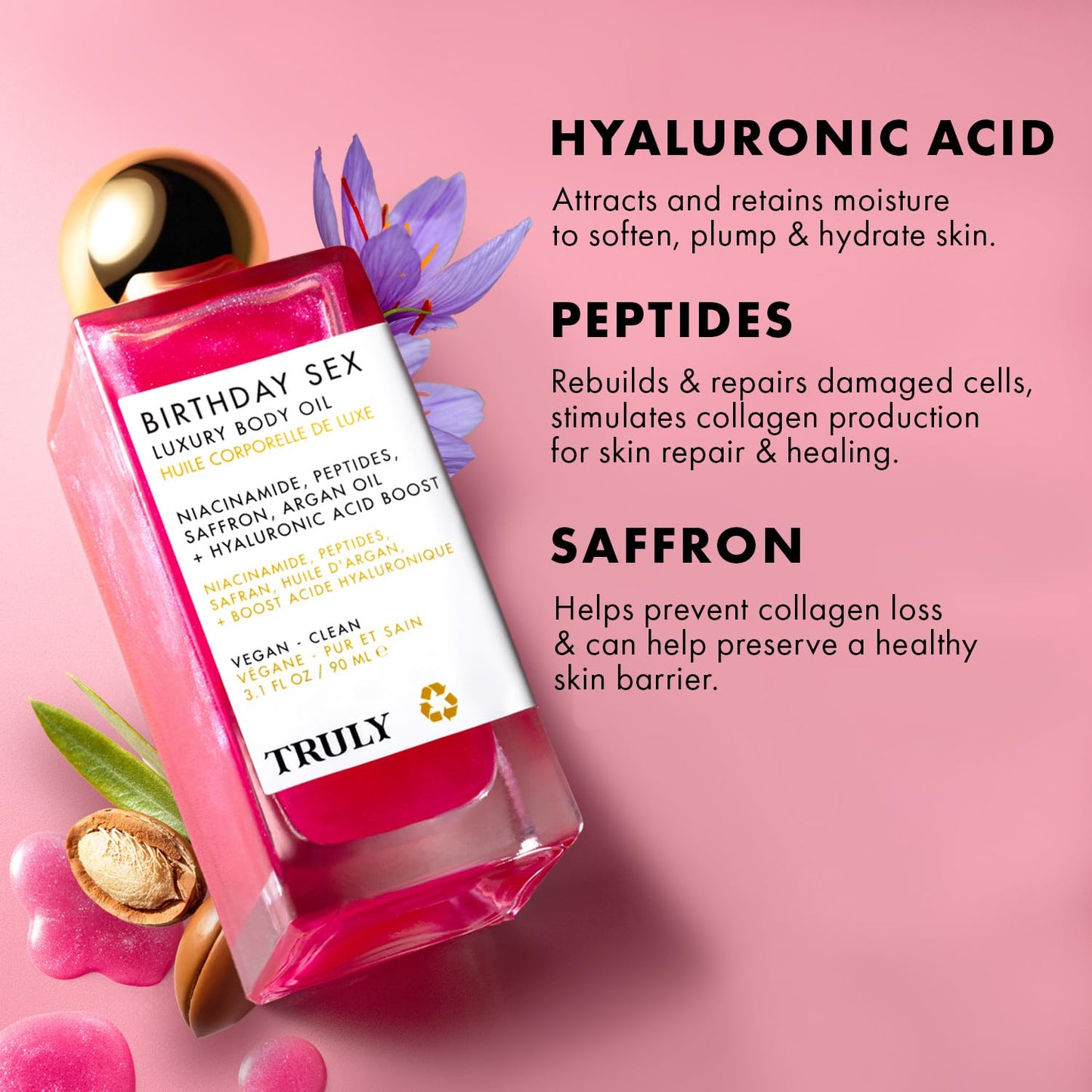 Truly Beauty Birthday Sex Luxury Body Oil-FemmiqueWomen