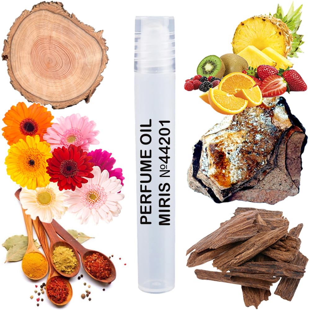 MIRIS Perfume Oil No. 44201, Inspired by More Than Words, Long-Lasting Unisex Roll-On For Women and Men, Rollerball 0.34 Fl Oz / 10 ml-FemmiqueWomen