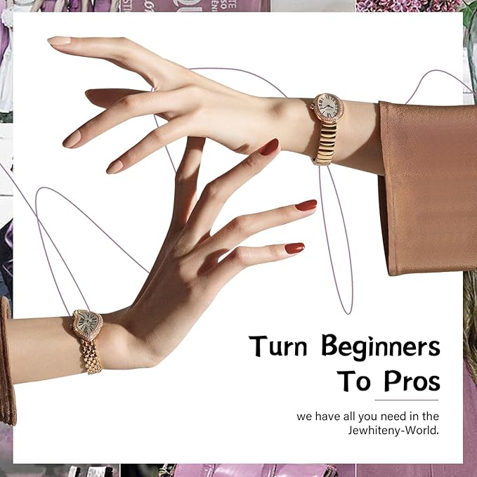 JEWHITENY 27 Colors Nail Polish Kit with U V Light, U V LED Nail Dryer Lamp Curing Gel Nail Polish Set Popular Gel Polish Set DIY at Home, Nail Manicure Tools-FemmiqueWomen