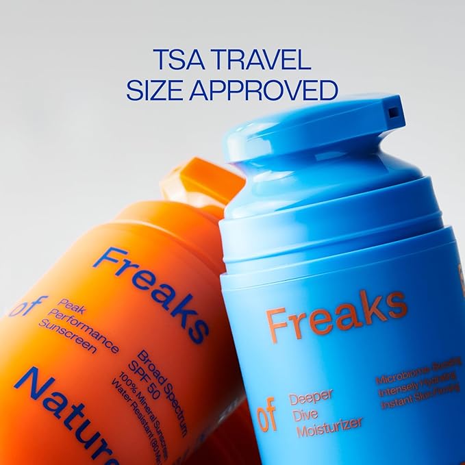 Endurance System Bundle | Deeper Dive Moisturizer Serum & Peak Performance SPF 50 | Hydrating, Firming, Sun Protection | Natural, Eco-Friendly, Reef-Safe, Cruelty-Free | All Skin Types-FemmiqueWomen