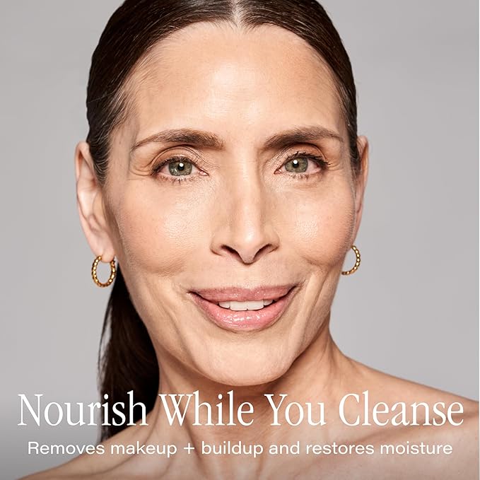 SKINN Daily Evening Face Wash, Multi-Action Cream, Olive & Enzyme Cleanser, 4oz - Facial Cream for Removing Makeup, Impurities & Dead Skin Cells-FemmiqueWomen