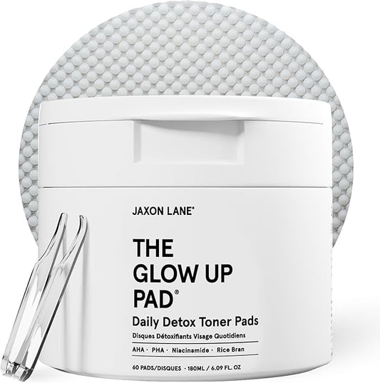 Rice Toner Pads Korean Skin Care Daily Exfoliating Pads for Face: THE GLOW UP Centella AHA PHA Niacinamide Brightening Toner for Mens Skincare, Facial Cleansing, Acne Pores, Dark Spots & Skin Radiance-FemmiqueWomen