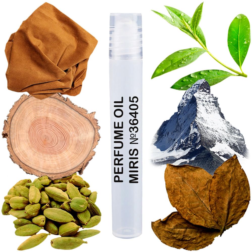 MIRIS Perfume Oil No. 36405, Inspired by Montabaco, Long-Lasting Unisex Roll-On For Women and Men, Rollerball 0.34 Fl Oz / 10 ml-FemmiqueWomen
