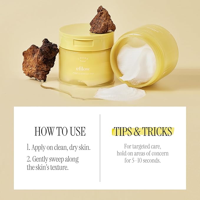 Chaga Mushroom Biome Pore Clearing Pad 70 Sheets | Pore-Smoothing Facial Cleansing Pads-FemmiqueWomen