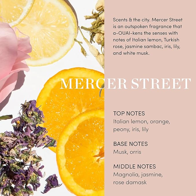 OUAI Medium Shampoo - Hydrating Shampoo with Coconut Oil, Babassu, Kumquat Extract and Keratin - Strengthens, Nourishes and Adds Shine - Paraben, Phthalate and Sulfate Free Hair Care Products (10 Oz)-FemmiqueWomen