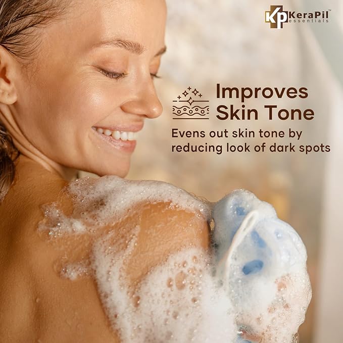 Exfoliating Body Wash with Salicylic Acid - No Dry Out, Gentle Exfoliates Rough and Bumpy Skin, Body Acne Wash, BHA & AHA - Coconut and Vanilla with Salicylic Acid - (16 fl oz)-FemmiqueWomen