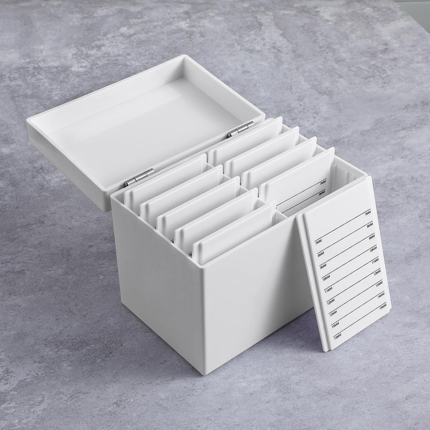 Acrylic Eyelash Storage Box, 10 Layers False Eyelashes Glue Pallet Holder Display Grafting Eye lashes Extension Close-Packed Display with 10 Pallets Makeup Organizer-FemmiqueWomen