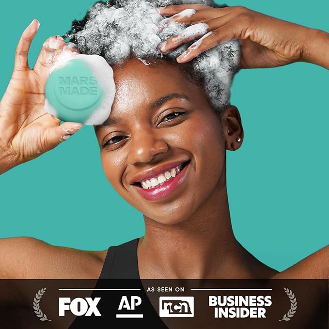 Centella Shampoo Bar 2.0 - Hydrating & Moisturizing Natural Hair Soap Bar Shampoo for Hair & Scalp Nourishment - Bathing Soap Solid Shampoo for All Hair Types (120g, 4.23oz)-FemmiqueWomen