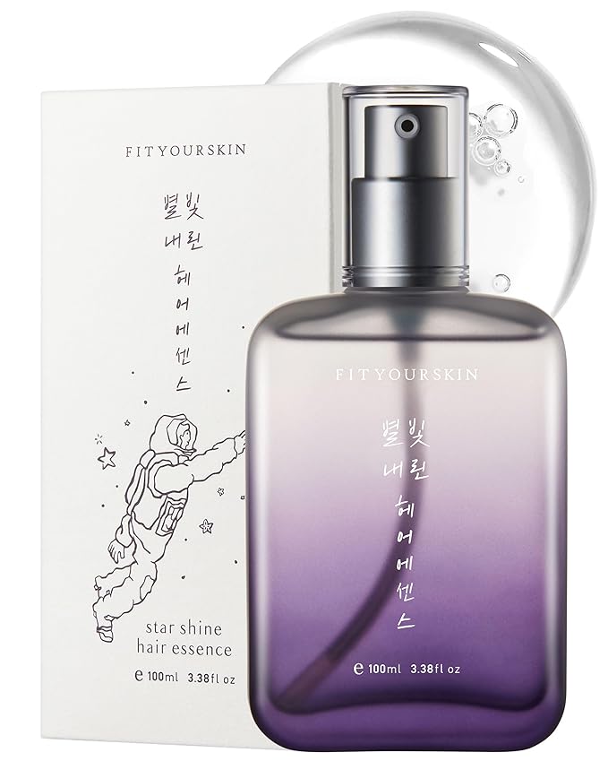 Star Shine Hair Essence - Frizz Control Nourishing Hair Oil Serum for Damaged & Dry Hair - Smooths Ends Adds Shine - Nature Derived Oil & Argan Oil - Floral Musk Scent - 3.38 fl.oz-FemmiqueWomen