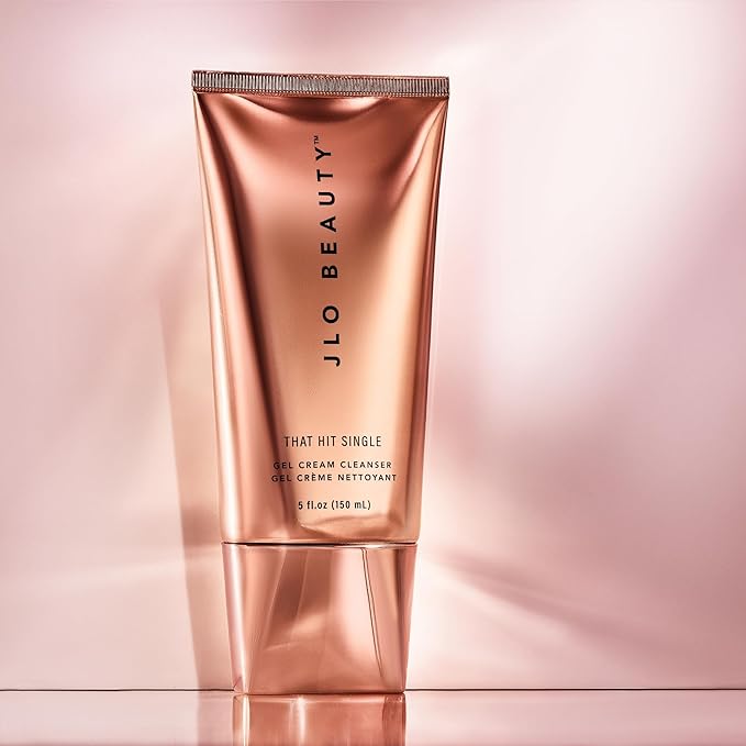 JLO Beauty That Hit Single Face Wash Cream, Antioxidant Rich Gel Cleanser & Makeup Remover Skin Care Formula Gentle Pore Cleansing Daily Facial Cleanser to Support Smooth, Radiant Skin, 5 Oz-FemmiqueWomen