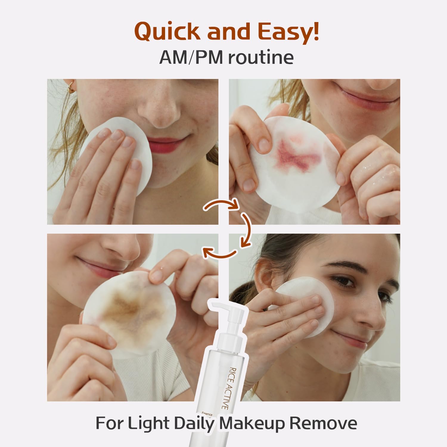 THE SKIN HOUSE Rice Essence Cleansing Water – Gentle Micellar Cleanser with Rice Extract for Hydrating | No-Rinse, Non-Irritating Makeup Remover | 150ml / 5.07 fl.oz-FemmiqueWomen