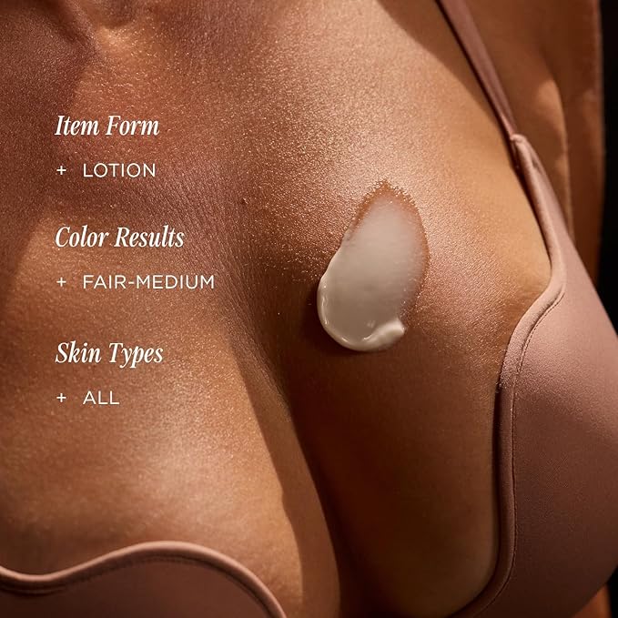 '+ Lux Unfiltered N°32 Body Sculpting Gradual Tanning Lotion - Self Tanner Firming Body Lotion with Peptides and Caffeine - Firms & Tones Skin - Vegan & Cruelty-Free Sunless Tanner - Sandstone-FemmiqueWomen