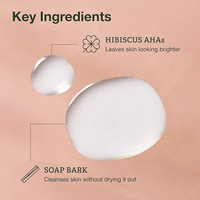 Botanics Glow Toner for Face - Enriched with Hibiscus AHA Exfoliant & Soap Bark - Non-Drying - Vegan and Cruelty-Free Face Toner for Women & Men (8.4 Fl Oz)-FemmiqueWomen