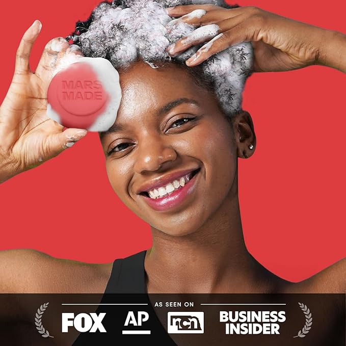 Red Bean Shampoo Bar 2.0 - Hydrating & Moisturizing Natural Hair Soap Bar Shampoo for Hair Color & Scalp Nourishment - Bathing Soap Solid Shampoo for All Hair Types (120g, 4.23oz)-FemmiqueWomen