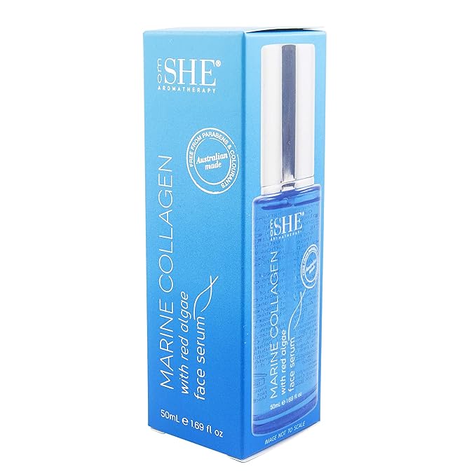 Om SHE Aromatherapy Marine Collagen with Red Algae Face Serum-FemmiqueWomen