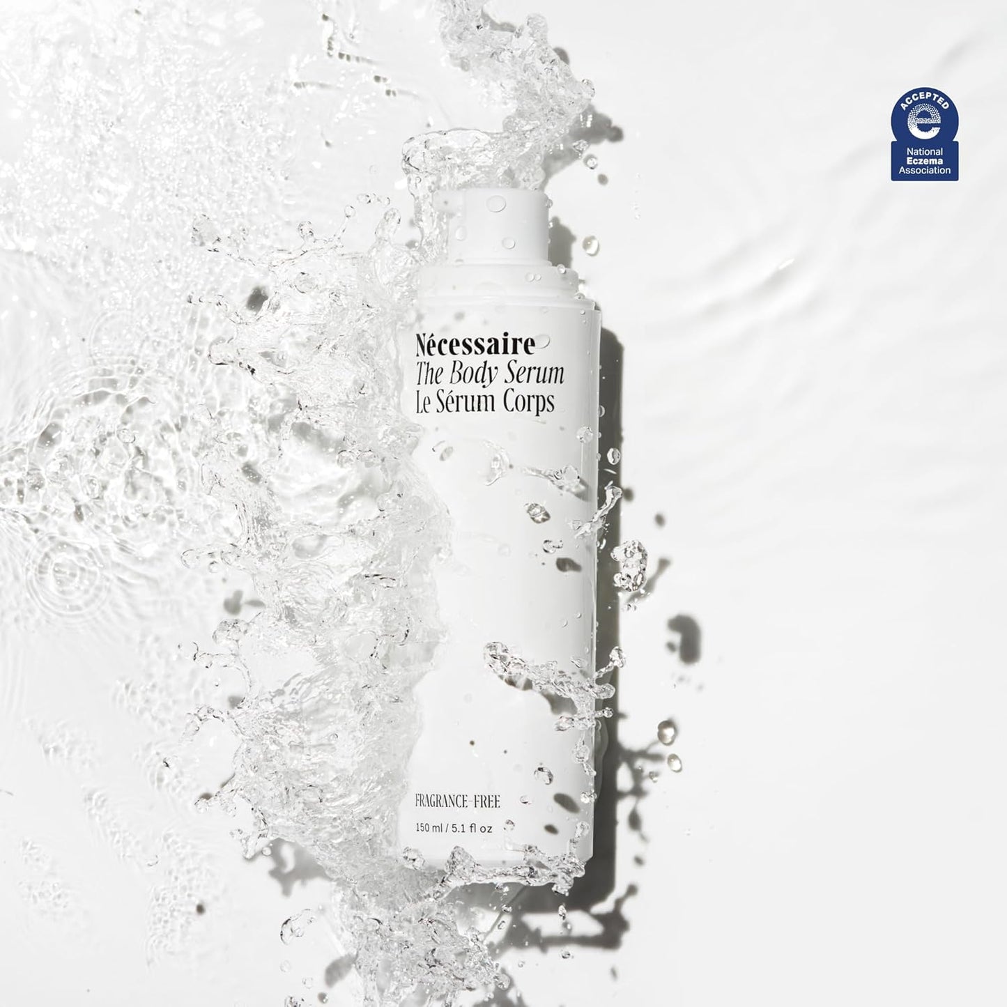 Nécessaire The Body Serum - Hydrating Serum With Hyaluronic Acid, Niacinamide + Ceramides. Dermatologist-Tested. Hypoallergenic. Approved By The National Eczema Association. 150 ml / 5.1 fl oz.-FemmiqueWomen