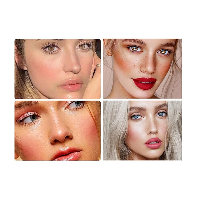 12 Color Concealer Palette & 12 Colors Blush Palette,Full Coverage Makeup,Corrector for Under Eye Dark Circles and Highlight Blush Palette Face Cosmetics Makeup-FemmiqueWomen