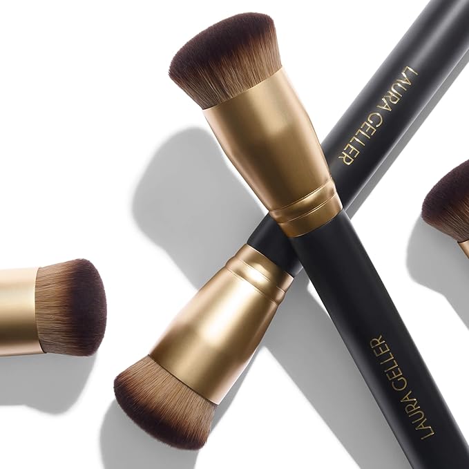 LAURA GELLER NEW YORK Full Coverage Foundation Blending Brush for All Face Makeup & Foundation-FemmiqueWomen