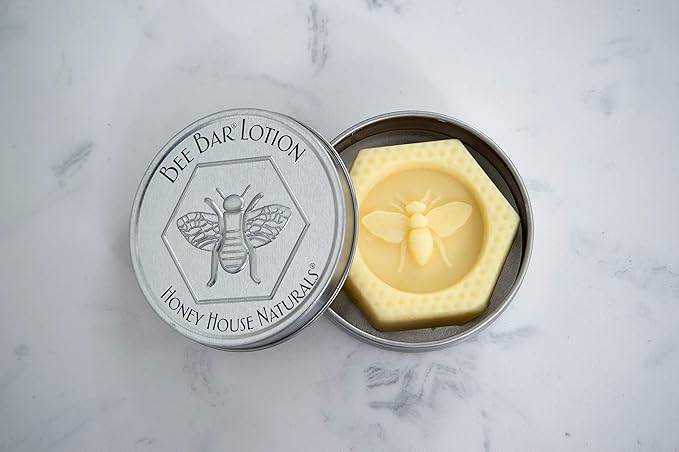 Bee Bar Honey House Naturals Duo – Natural – Small .6 ounce & Large 2 ounce (Natural)-FemmiqueWomen