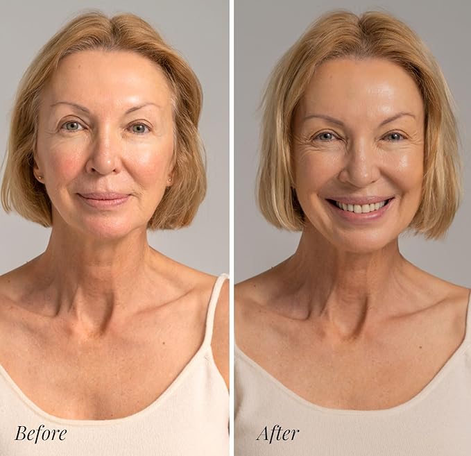 Jerome Alexander My Color Self Adjusting Full Coverage Foundation Makeup with Kabuki Brush (Medium)-FemmiqueWomen