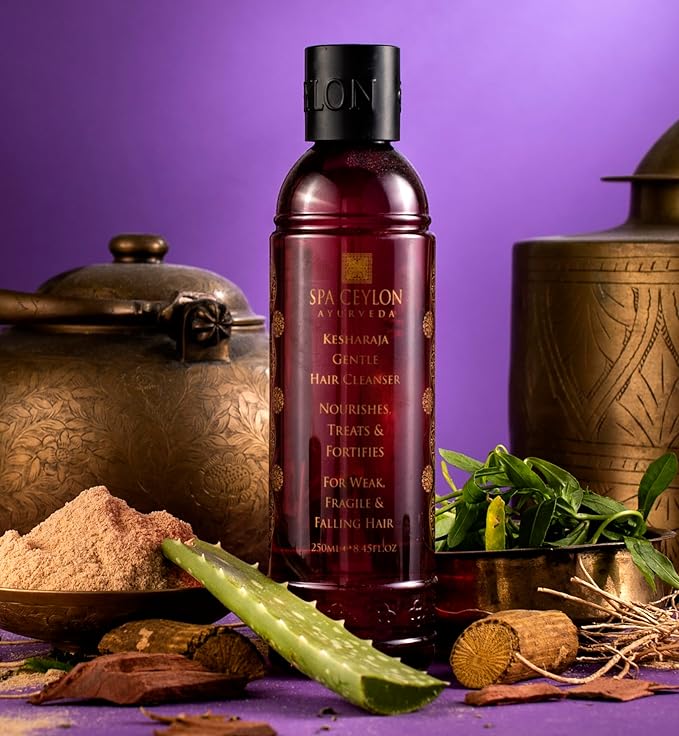 SPA CEYLON Kesharaja Gentle Hair Cleanser | Moisturizing | Hair Hygiene | Sulfate-Free Hair Care for Weak Fragile & Falling Hair-FemmiqueWomen