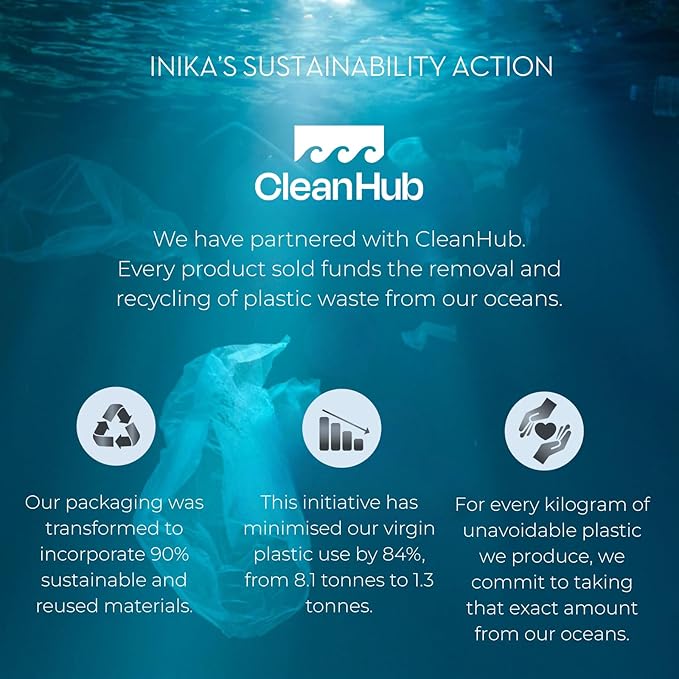 INIKA Organic BB Cream Foundation - Vegan Makeup with Hydrating Prickly Pear, Jojoba, and Pomegranate Seed Oil - Lightweight Glow for Balanced Skin Tone, Beige, 1 fl oz-FemmiqueWomen