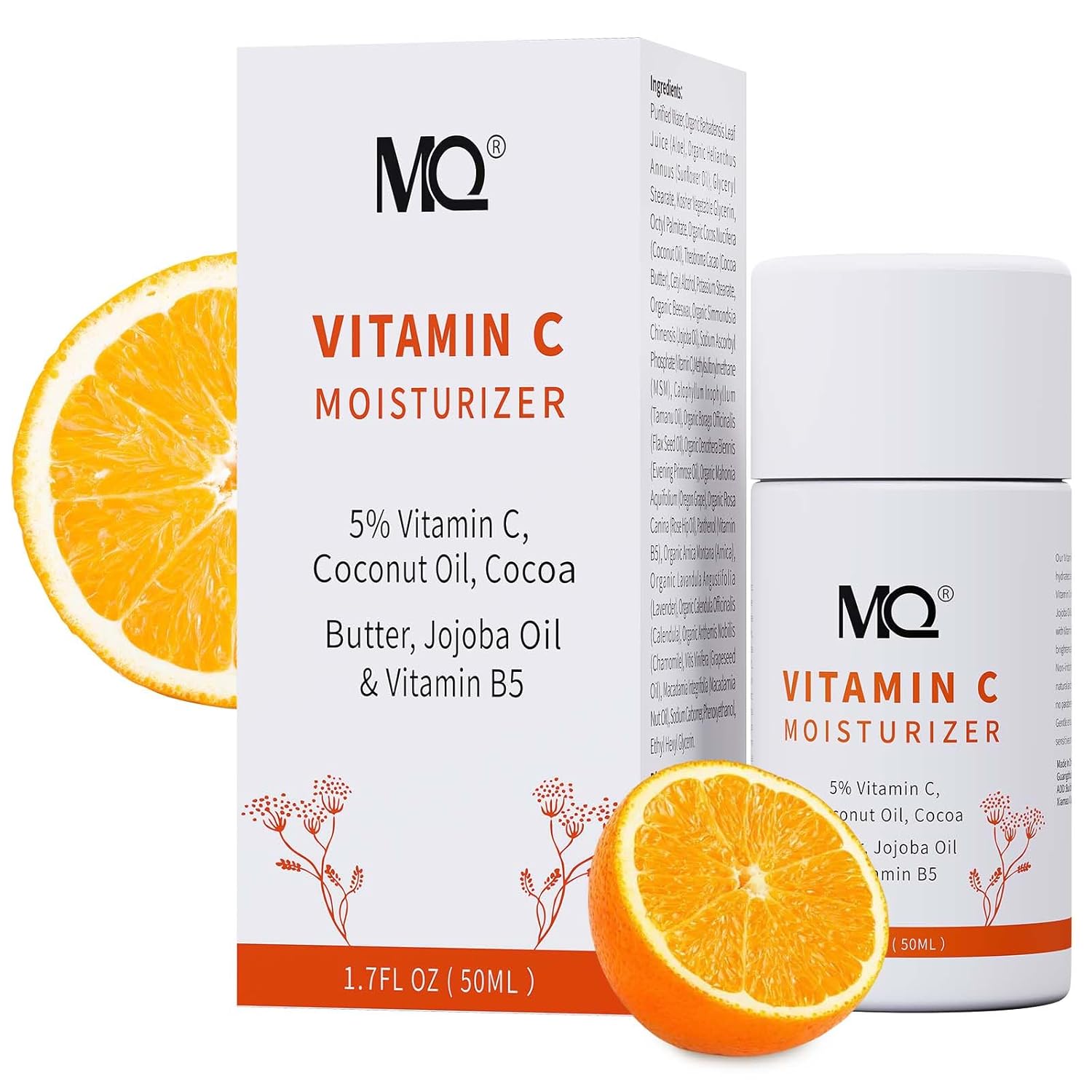 MQ Vitamin C Cream Visibly Brightening Body Lotion | Vitamin C Moisturizer Care Body Cream, Revitalizes Dull-Looking Skin, Promotes A Glowing Complexion-FemmiqueWomen