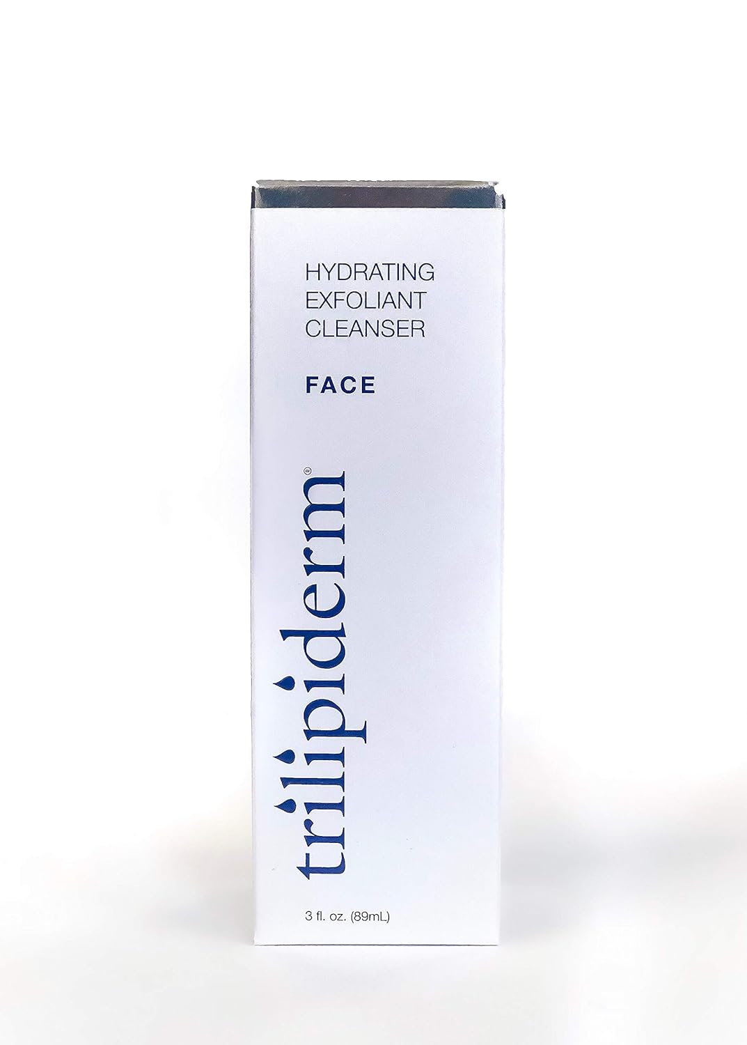 Trilipiderm Hydrating Exfoliant Cleanser – 3-in-1 Face Cleanser, Scrub & Hydrator, Fragrance-Free, Daily Facial Cleanser, Travel Size 3 Ounce Tube-FemmiqueWomen