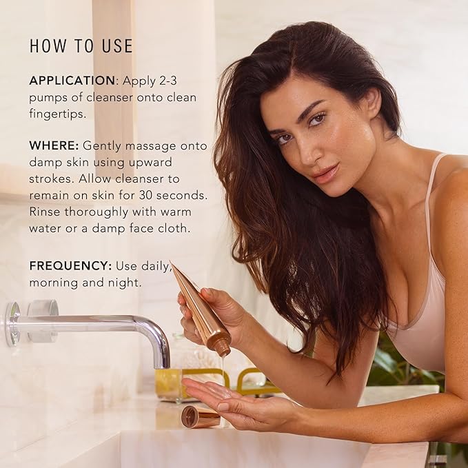 JLO Beauty That Hit Single Face Wash Cream, Antioxidant Rich Gel Cleanser & Makeup Remover Skin Care Formula Gentle Pore Cleansing Daily Facial Cleanser to Support Smooth, Radiant Skin, 5 Oz-FemmiqueWomen