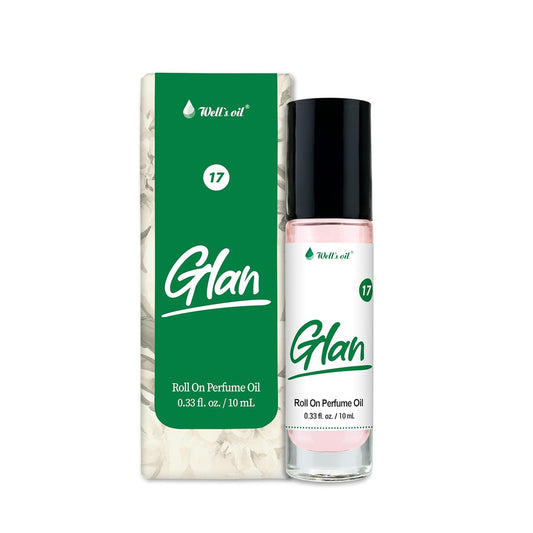 Well's Oil Roll-On Perfume Oil (Glan) | Musky & Fruity Notes | Long-Lasting | Paraben-Free | 0.33 Fl Oz / 10 ml-FemmiqueWomen