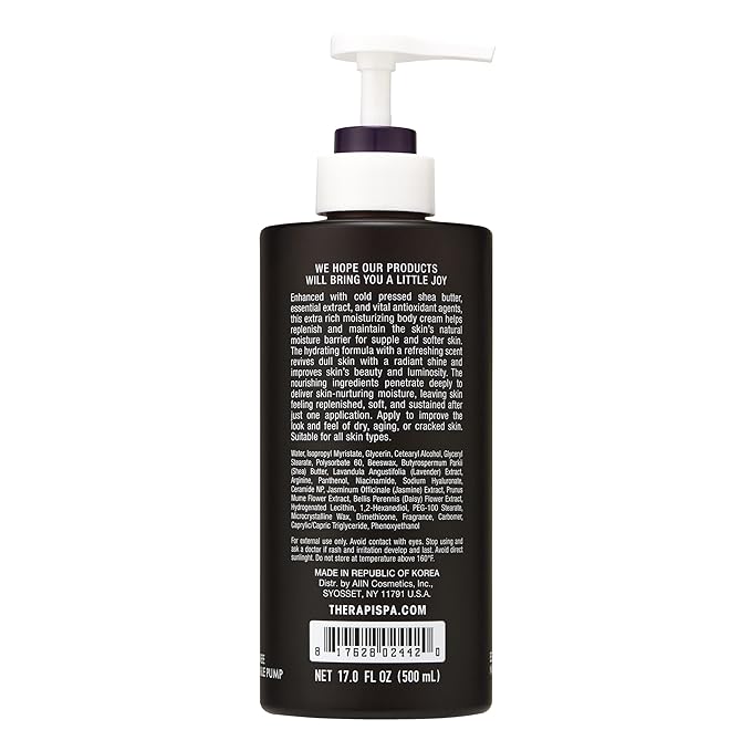 Scented Body Lotion for Women – Calming Moisturizer with Shea Butter, Ceramides & Panthenol to Soothe & Comfort Dry Skin – Suitable for All (Lavender, 17.0 fl oz)-FemmiqueWomen