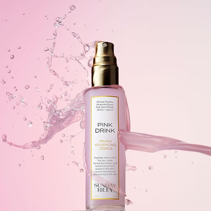 Sunday Riley Pink Drink Skin Firming Resurfacing Essence Face Mist-FemmiqueWomen