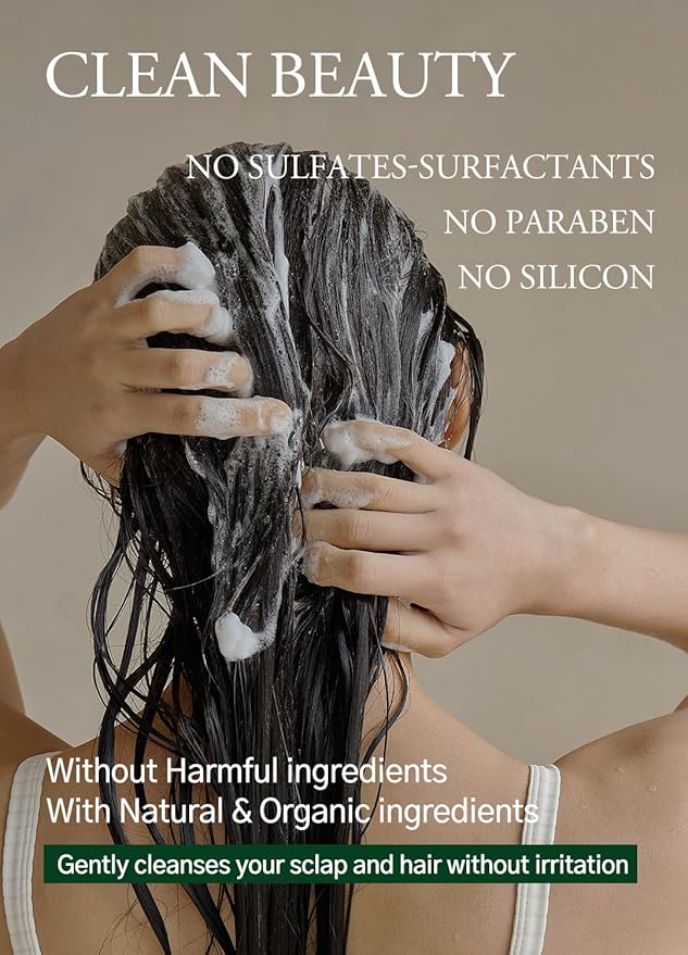 laferme Laminaria Shampoo with Organic Ingredient, Korean Clarifying Shampoo, Hydrating for Dry Hair, Strengthening for Weak Hair, Sulfate & Paraben-Free, for Women & Men,16.9 FL. OZ, Pear & Freesia-FemmiqueWomen